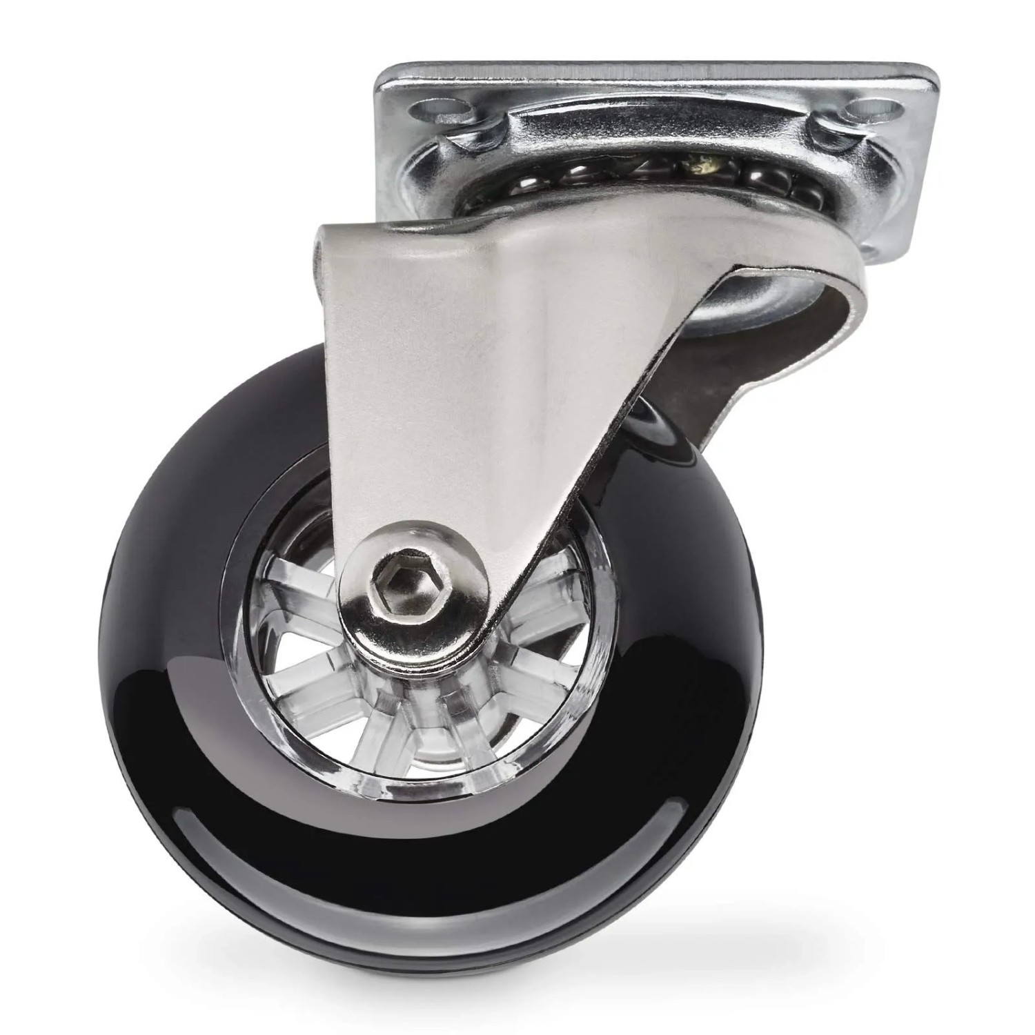 SOTECH Möbelrolle SWIFT Ø50 mmTragkraft Bis 35 Kg Je Rolle Schwarz Ohne Feststeller