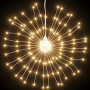 vidaXL Weihnachtsbeleuchtungen Feuerwerk 4 Stk 140 LEDs Warmweiß 17cm 356220_4