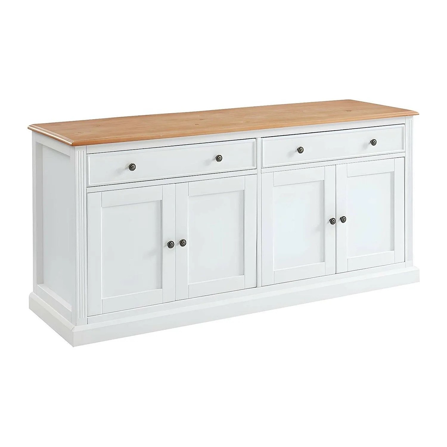 Vente-unique Sideboard Honfleur Weiß 160 cm