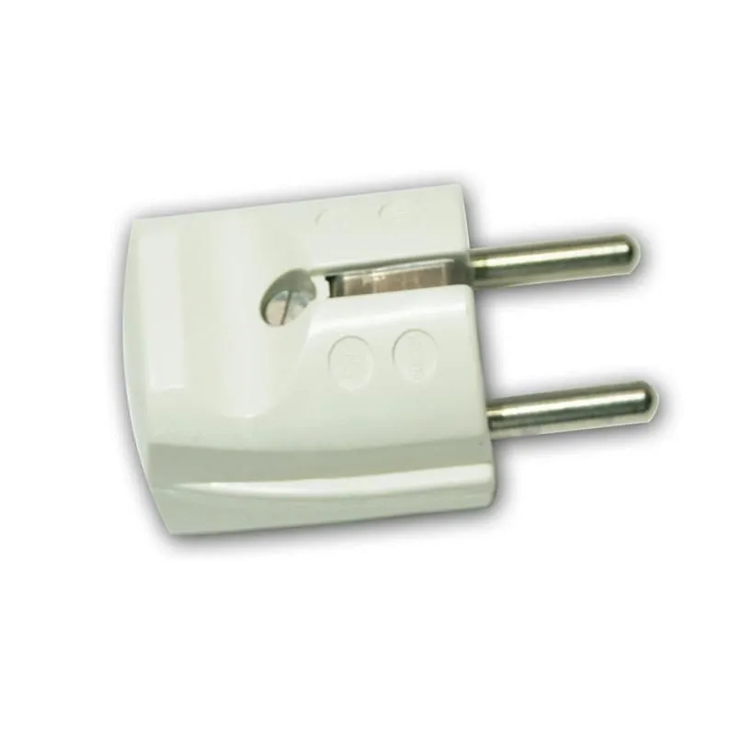 world-trading-net Standard Stecker Weiß mit Schutzkontakt 250V 16A