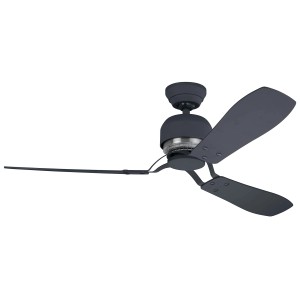 HUNTER FANS Deckenventilator Industrie II, 132 cm, Graphit, mit Wandschalter.