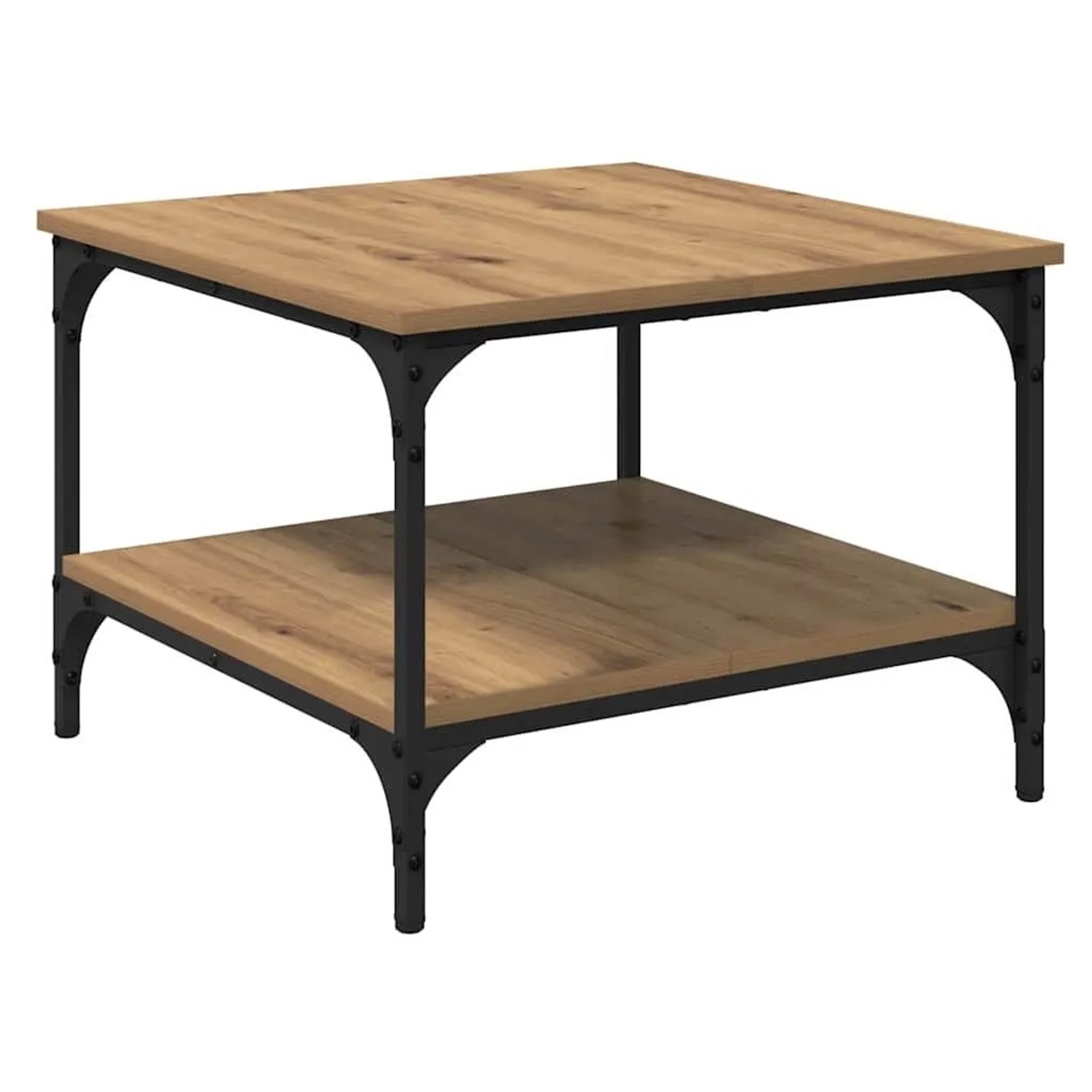 vidaXL Couchtisch Artisan-Eiche 55 x 55 x 40 cm Holzwerkstoff 881900