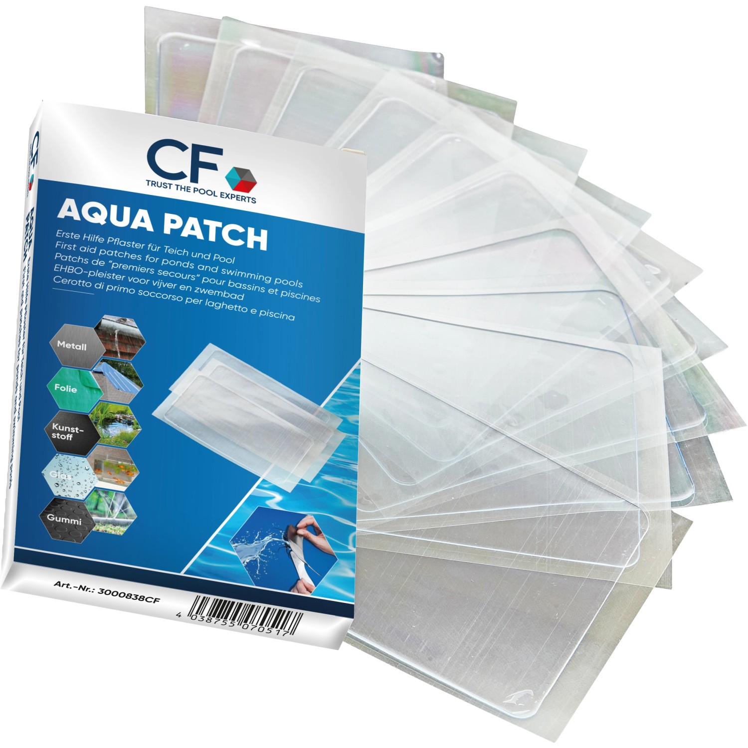 CF Pflaster Aqua Patch für Teich und Pool 10 Stück günstig online kaufen