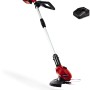 Einhell Akku-Rasentrimmer GE-CT 18 Li Kit mit Akku und Ladegerät.