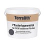 Terralith Pflasterfugenmörtel Anthrazit Basalt 26 kg Eimer. Spezialmörtel für PKW-Flächen, witterungsbeständig.