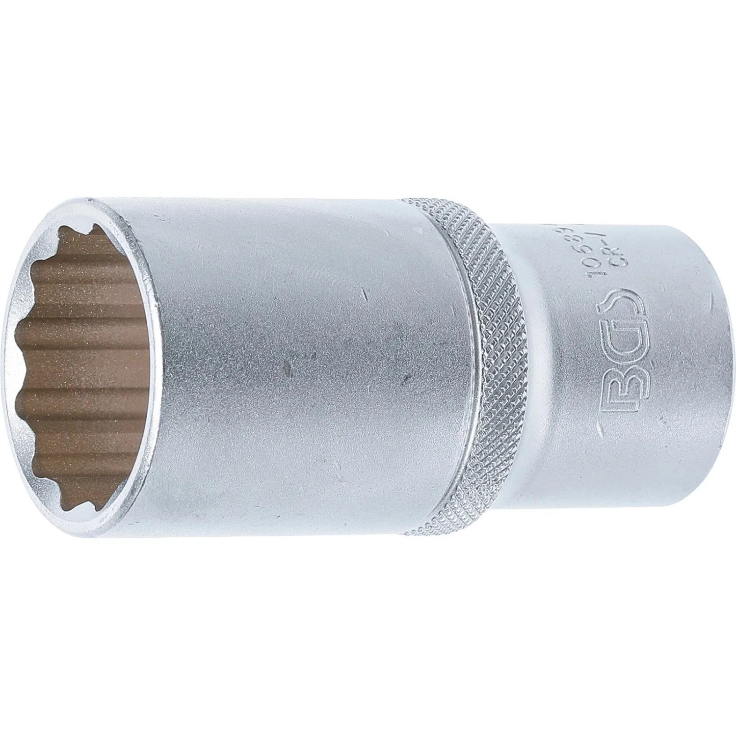BGS Steckschlüssel Einsatz Zwölfkant Tief Antrieb Innenvierkant 12 5 Mm  1 2 Zoll  SW 28 Mm 10689