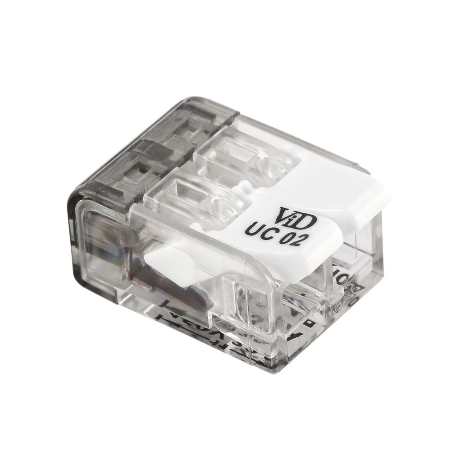 ViD Hebelklemme UC02 0,2-4,0 mm² 2-Polig 100 Stück