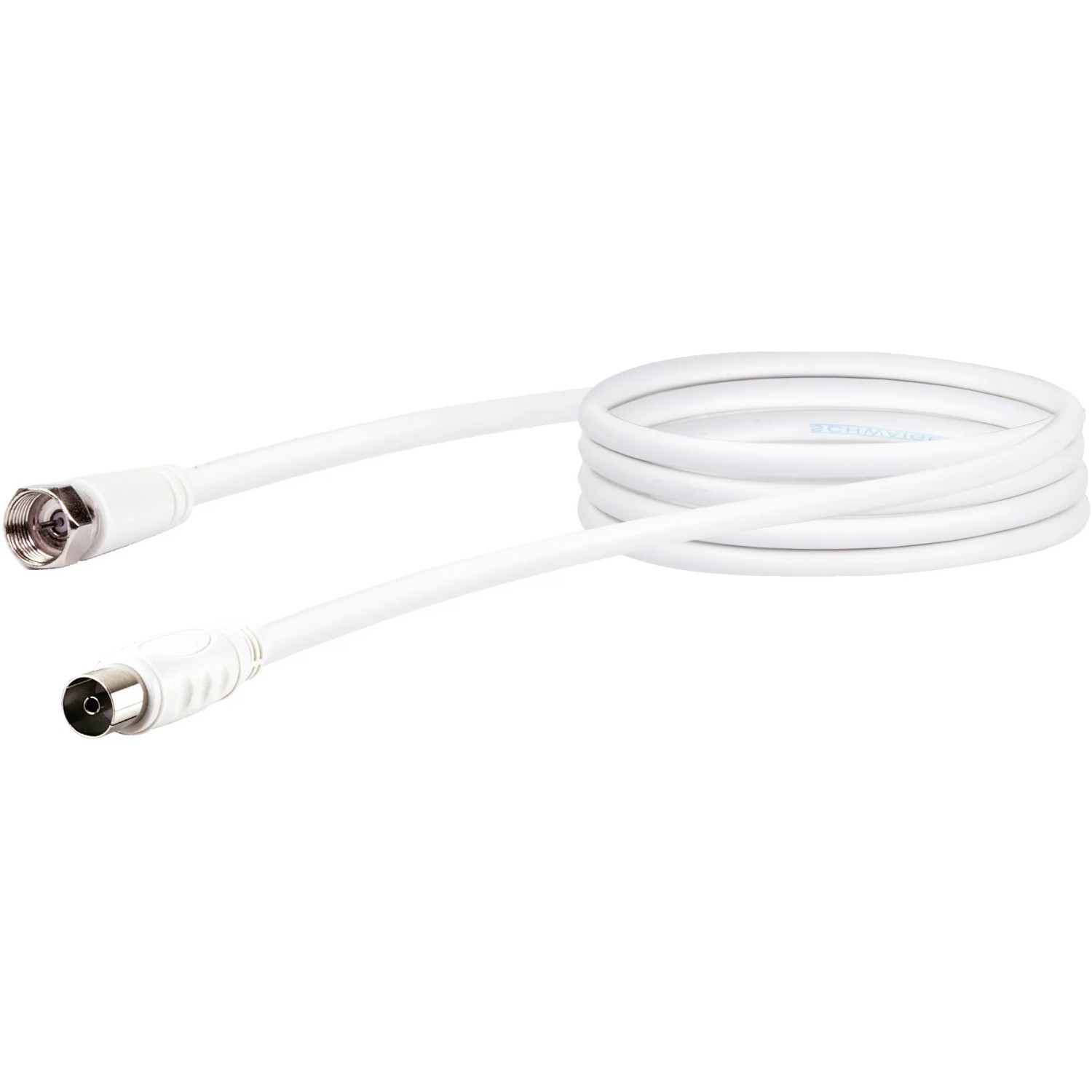 Schwaiger SAT-Anschlusskabel 75 dB 1,5 m F-Stecker/IEC-Buchse