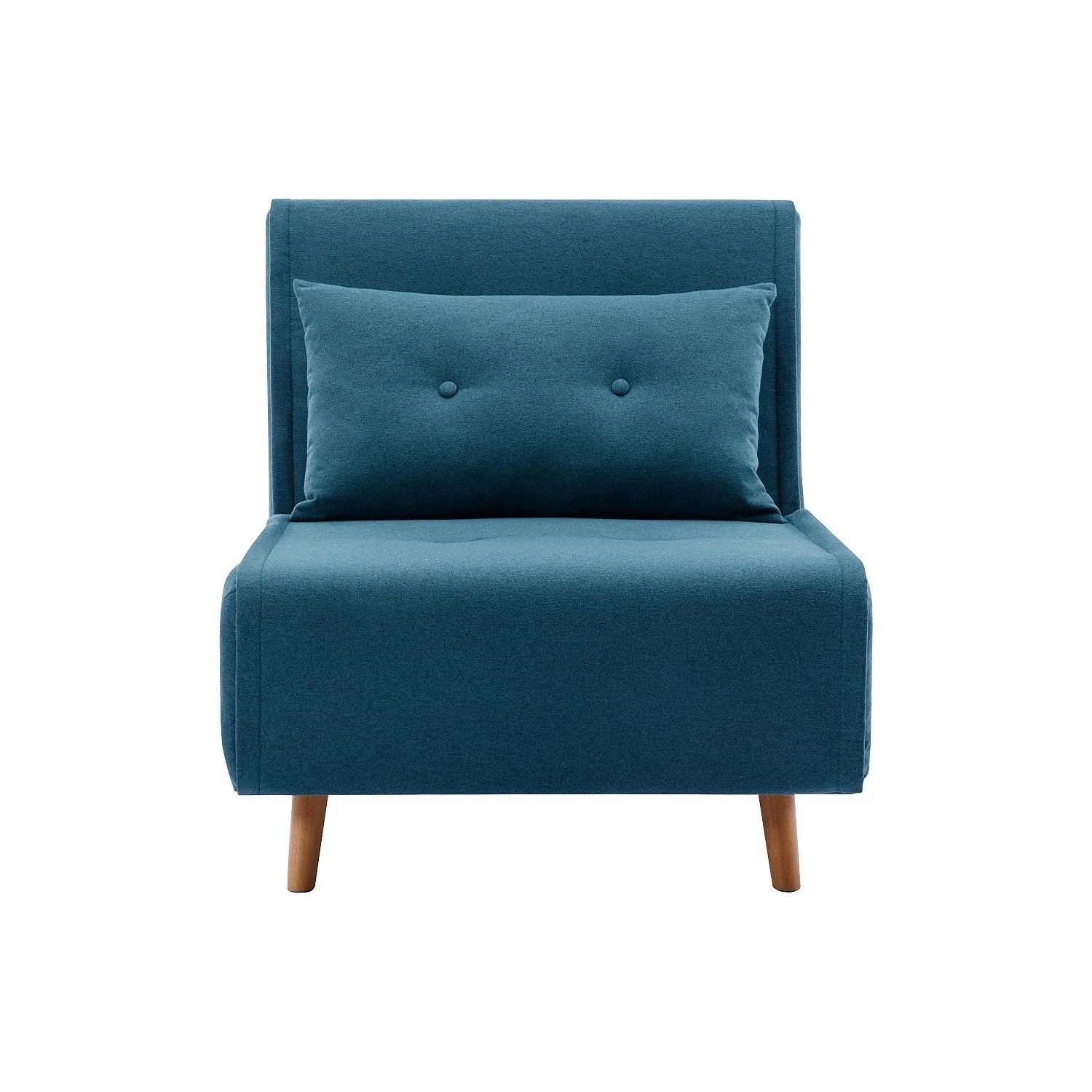 Vente-unique Schlafsessel Uribia Blau 77.5 cm