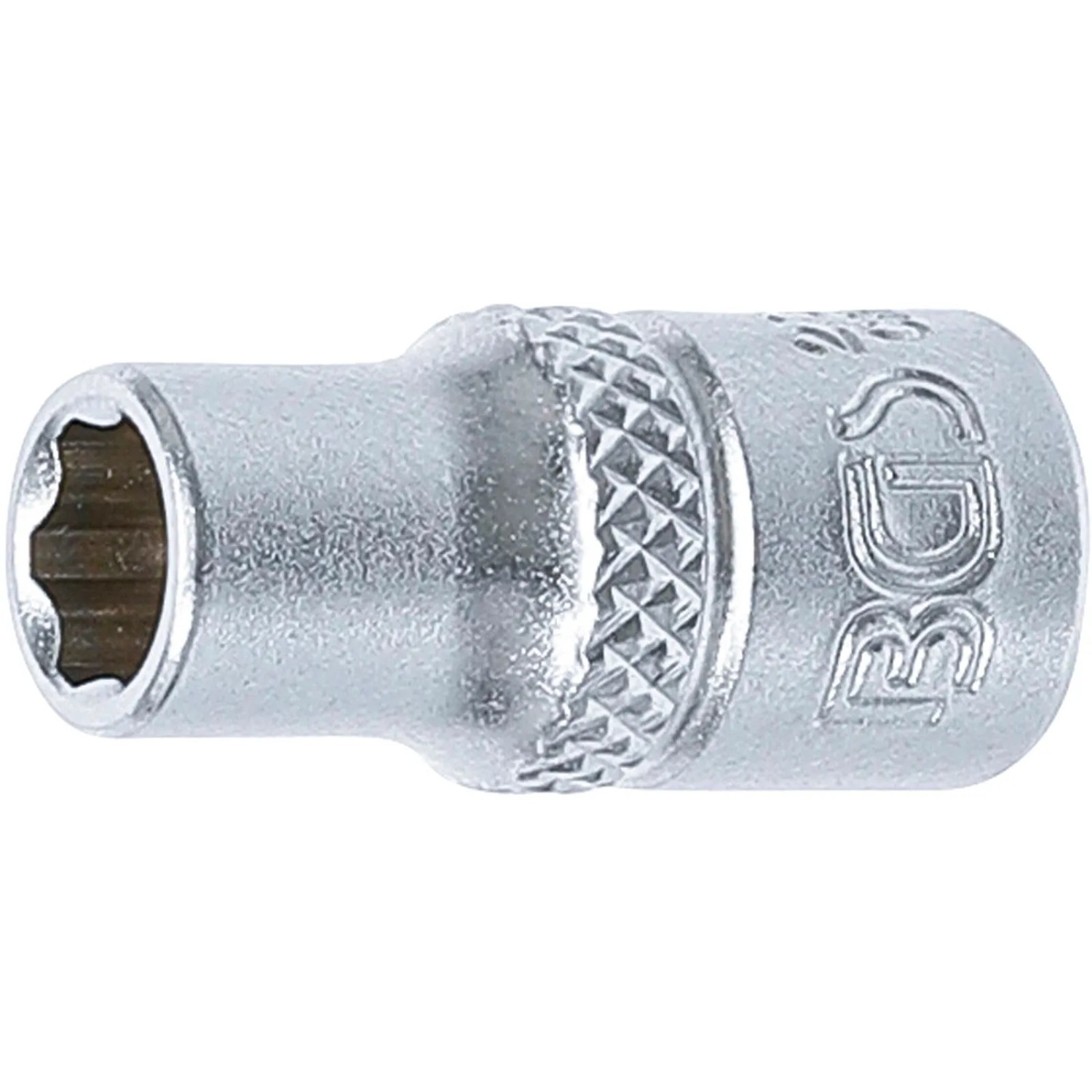 BGS Steckschlüssel Einsatz Super Lock Antrieb Innenvierkant 6 3 Mm  1 4 Zoll  SW 6 Mm 2346