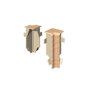 Egger Innenecke Kubisch 6 cm Buche Natur 2 Stück