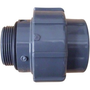 Summer Fun PVC Übergangsverschraubung für Pool Verrohrung.