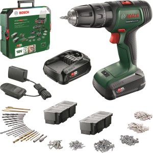 Bosch Akku-Schlagbohrschrauber UniversalImpact 18 V inkl. Box und 241 Zubehören