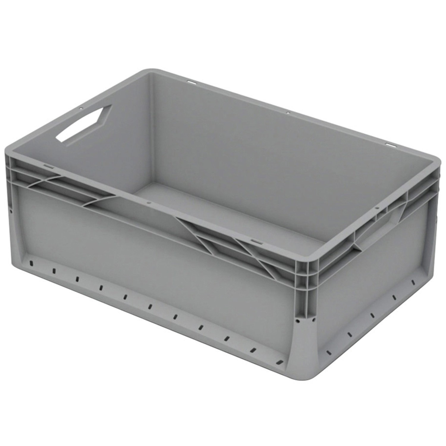 Eurobox-System Box Vollwand 22 cm x 40 cm x 60 cm Grau