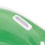 Detailaufnahme: Grüne Bestway Wasser Lounge mit Griff. Poolsitz für entspannte Badetage.