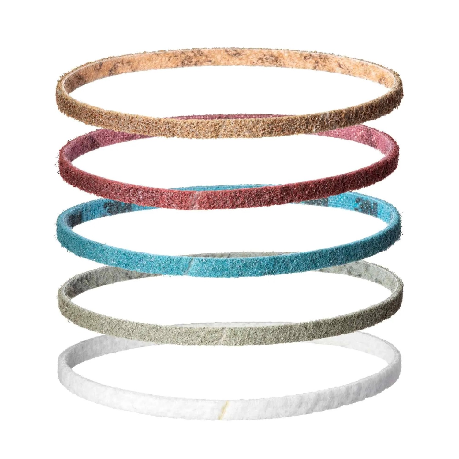 3M Schleifbänder 40 x 760 mm Super Fein in Grün 10 Bänder