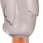 Scheurich Bördy M Bewässerungsfigur, 220ml, transparent/orange, für Zimmerpflanzen.