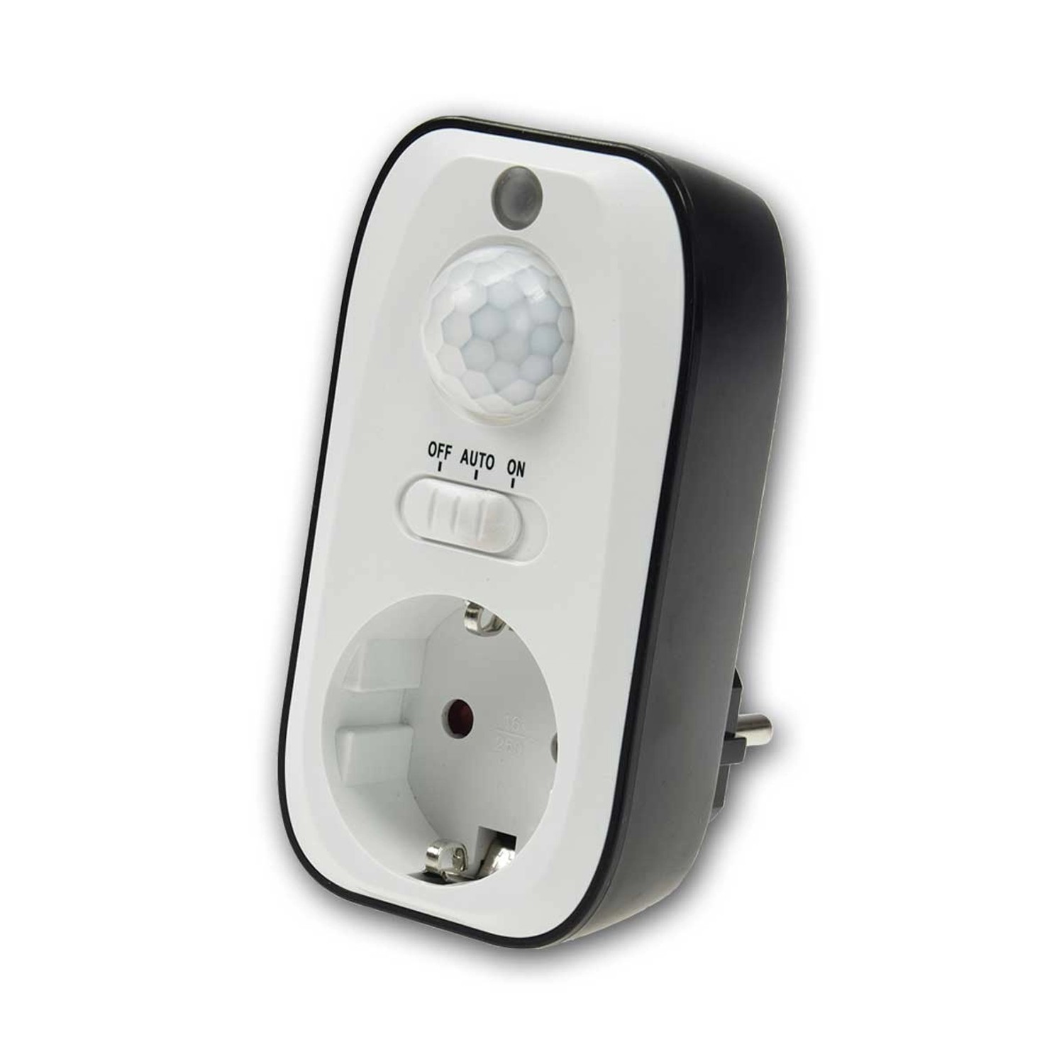 ChiliTec Zwischenstecker Mit Bewegungsmelder 100 Grad 1200W