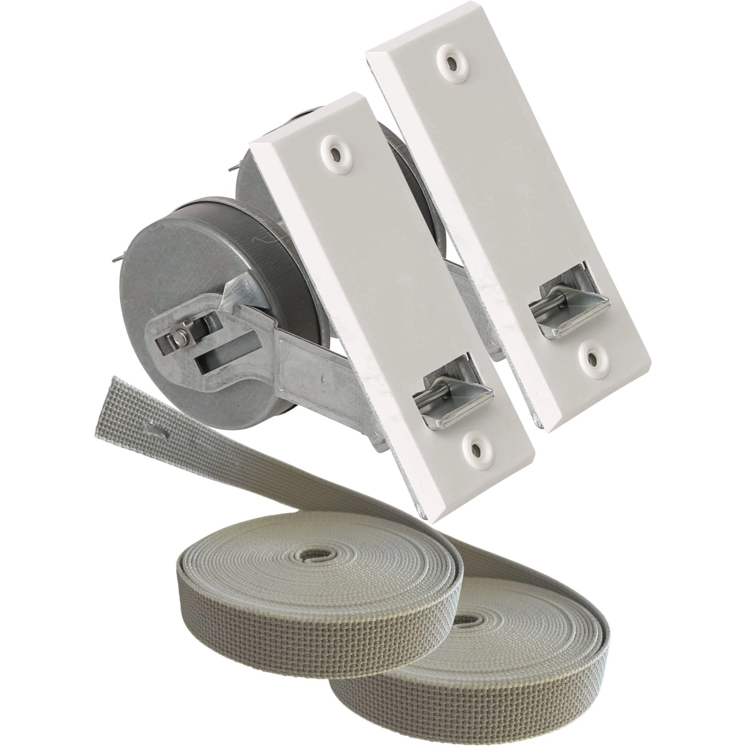 Rollwin 2x Rolladen Gurtwickler Unterputz 135mm Lochabstand Mit 7m Gurt 23m günstig online kaufen