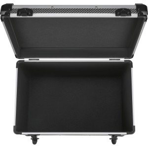 Offener LUX Aluminium Werkzeugkoffer zur Aufbewahrung, leer.