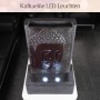 Intergarden Zimmerbrunnen Buddha 100cm mit LED-Beleuchtung für entspannte Atmosphäre.