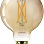 Philips Smart LED-Leuchtmittel, 7W, E27, Globe Filament G95 Amber im Detail.
