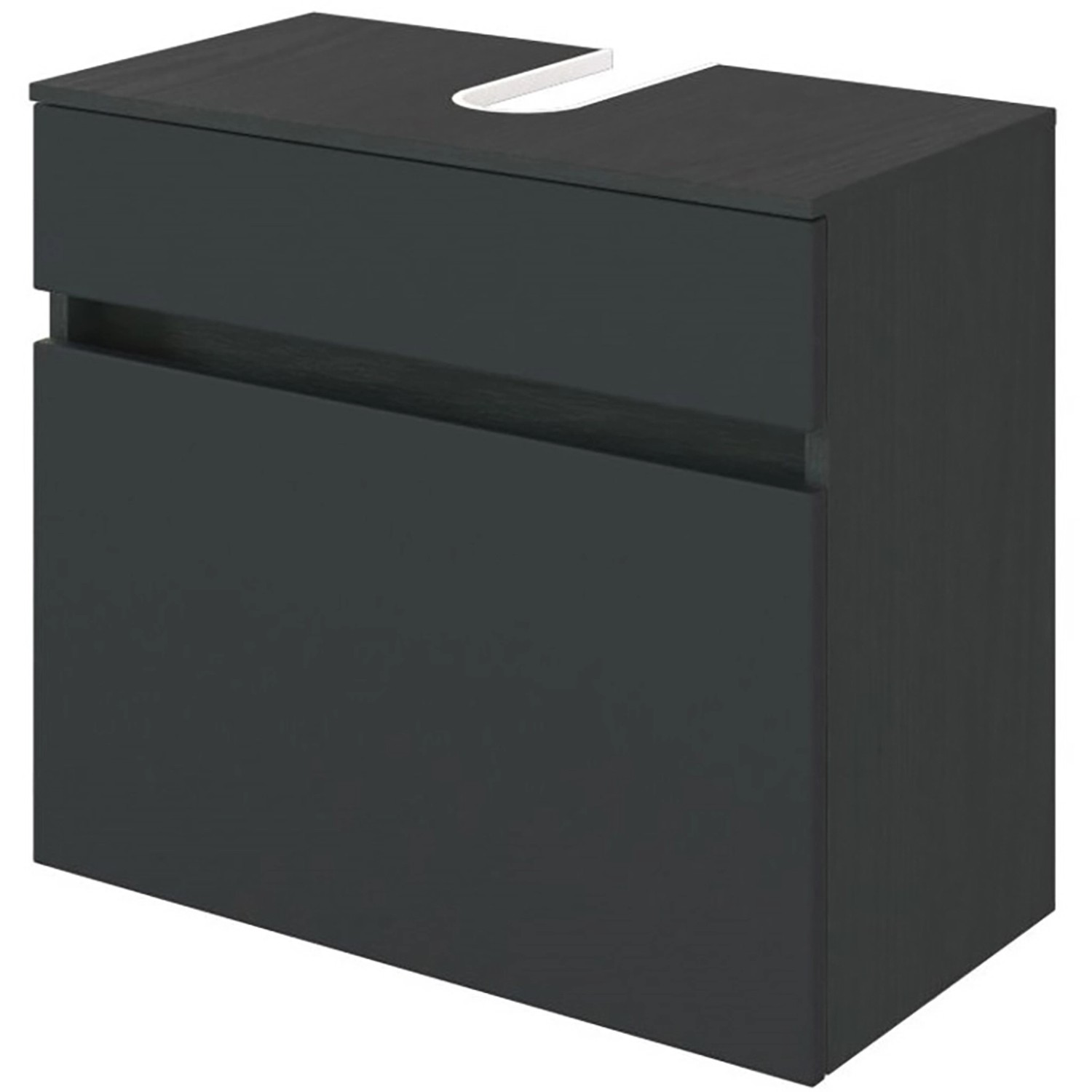 Held Waschbeckenunterschrank Verona Graphit 60 cm