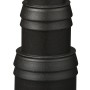 Ubbink Cascademax Adapter für Teichpumpen, schwarz, für Bachlauf und Wasserfall.