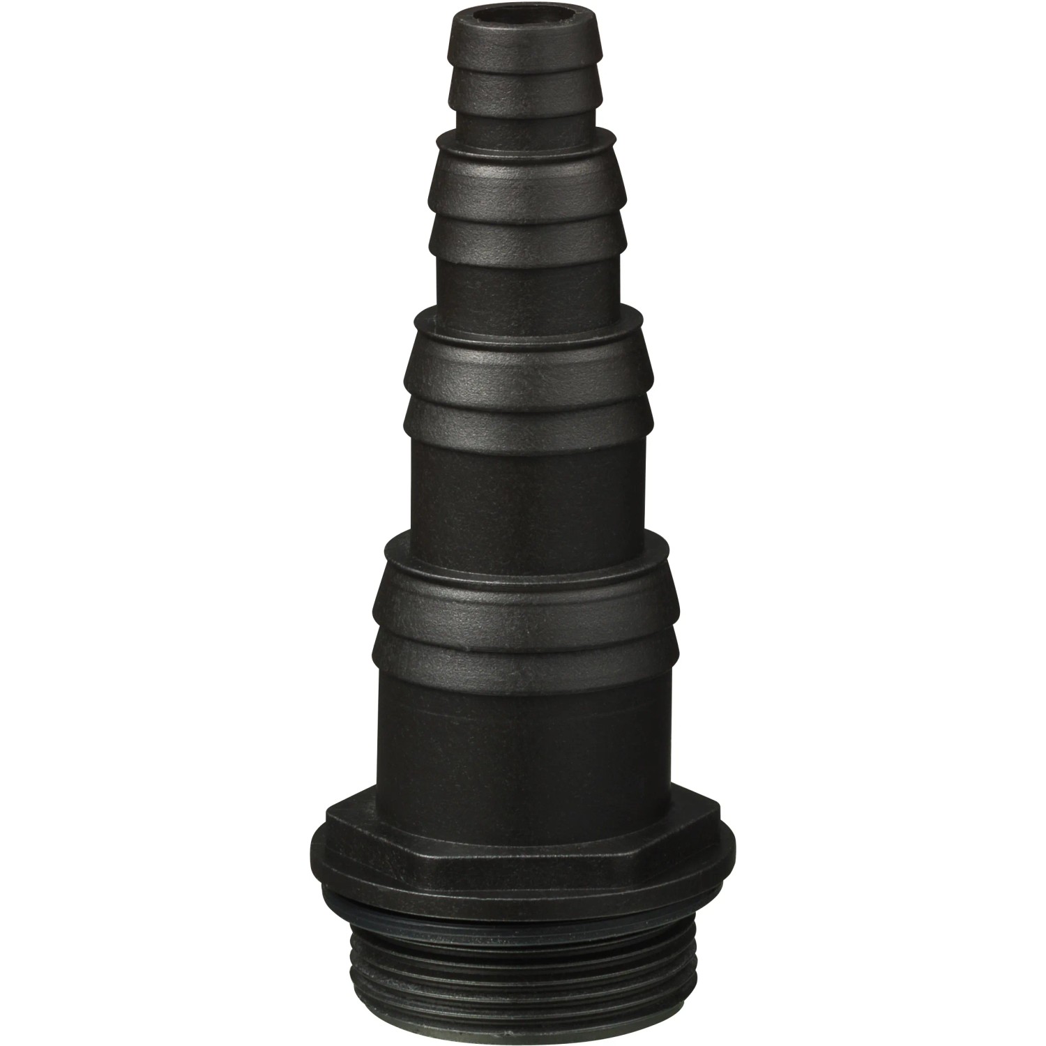Ubbink Cascademax Adapter für Teichpumpen, schwarz, für Bachlauf und Wasserfall.