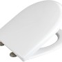Wenko WC-Sitz Exclusive, passend für Geberit Renova 1, aus Duroplast in Weiß.