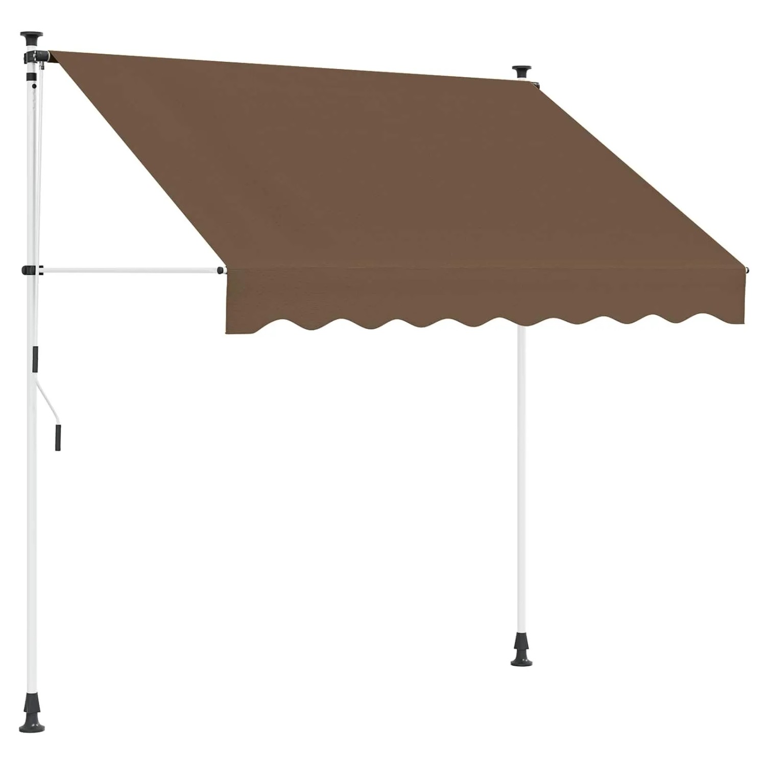 vidaXL Manuell Einziehbare Markise Taupe 200 cm 42037067