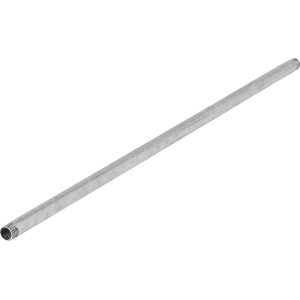 Verzinktes Gewinderohr, 26,4 mm (R 3/4) x 1000 mm, für die Rohrinstallation im Innen- und Außenbereich.