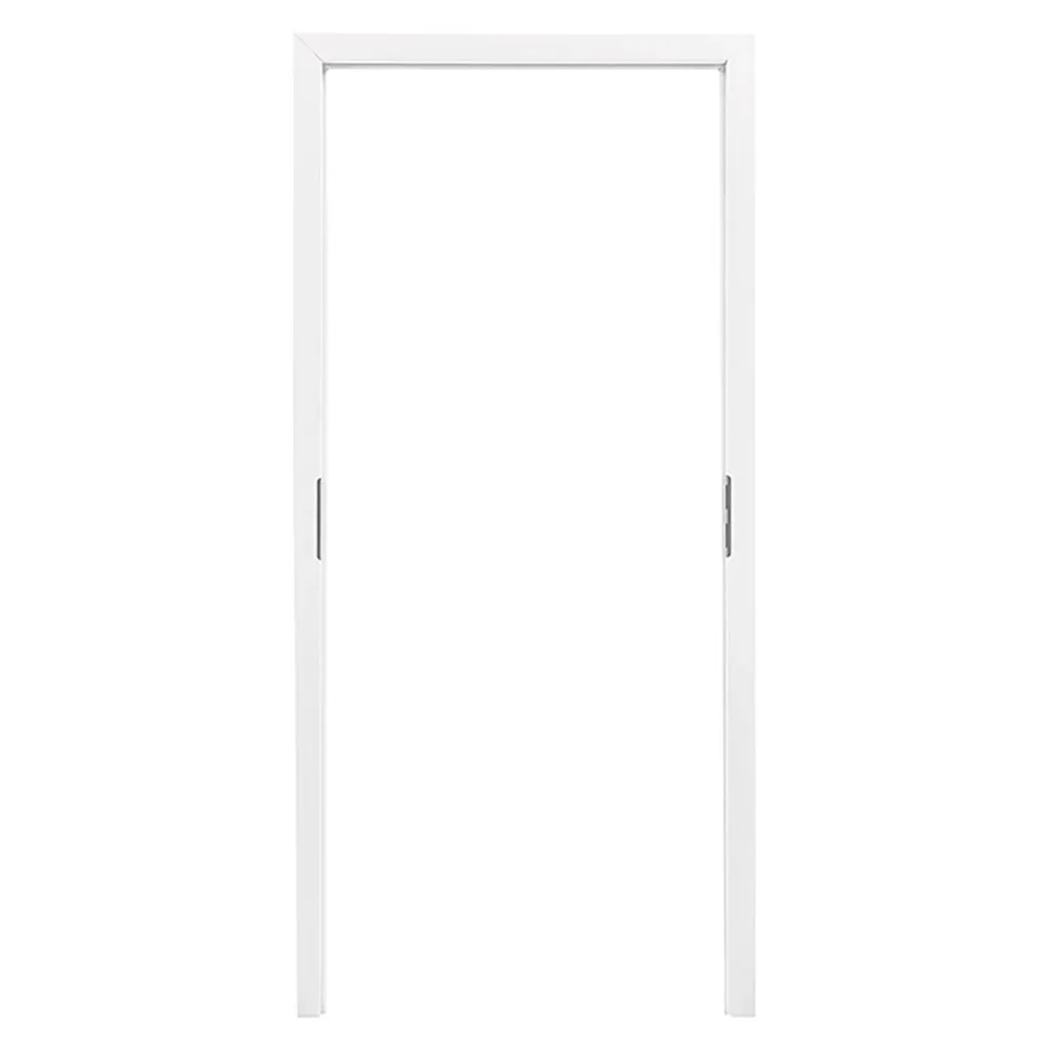 Blockzarge Dekor Weiß (G24) 61 cm x 198,5 cm x 4,5 cm Links und Rechts