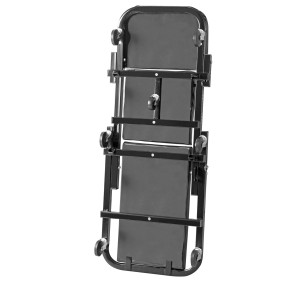 STAHLWERK Werkstatthocker FRC-40 ST, zusammengeklappt. 2-in-1 Rollbrett/Hocker für Autoreparatur.