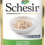 Schesir Kitten Hühnerfilet, 85g Katzennassfutter für Kätzchen im Frischebeutel.