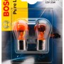 Bosch GLL Pure Light PY21W, 2er-Pack Auto-Glühlampen für Blinker und Bremslicht.