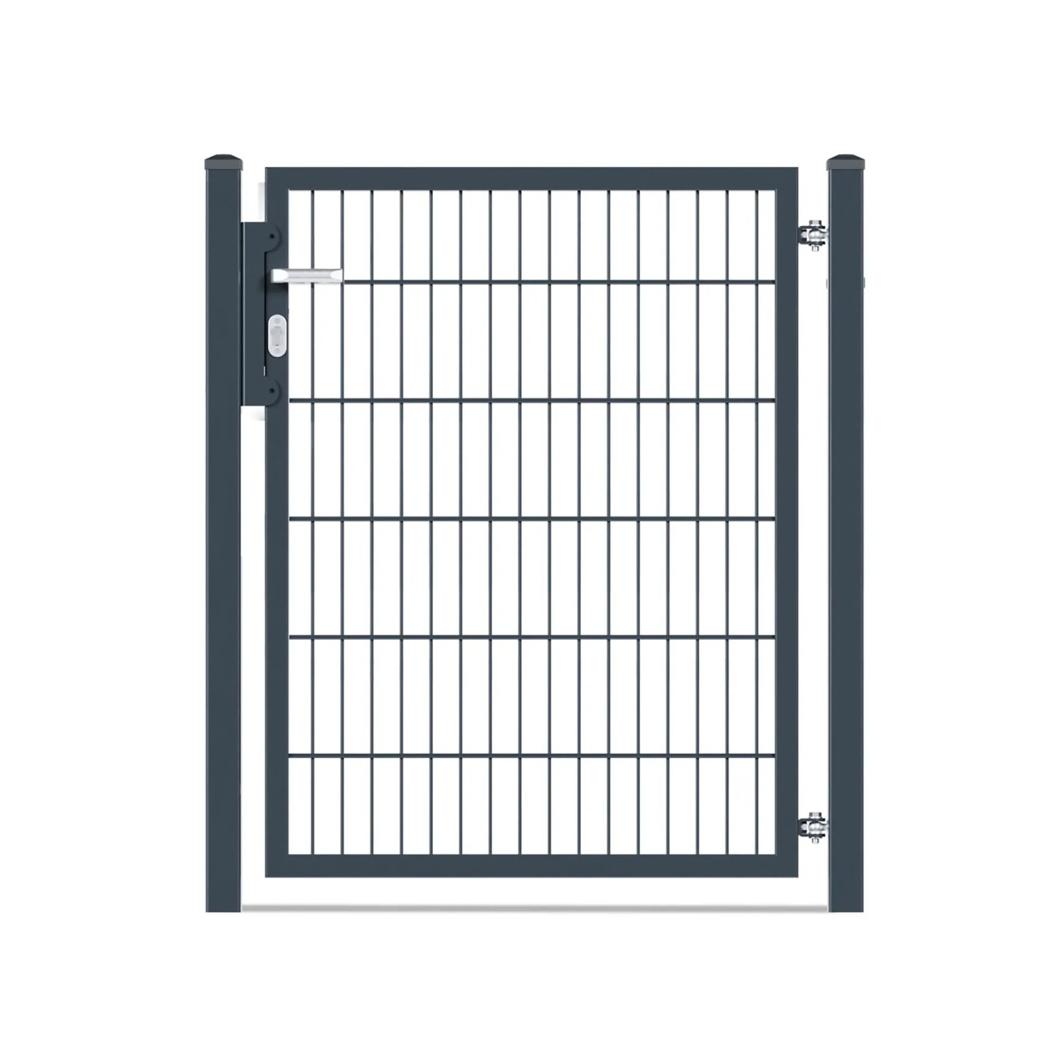 Deutsche Zauntechnik Gartentor Vario Basic DS 100 cm x 120 cm Anthrazit