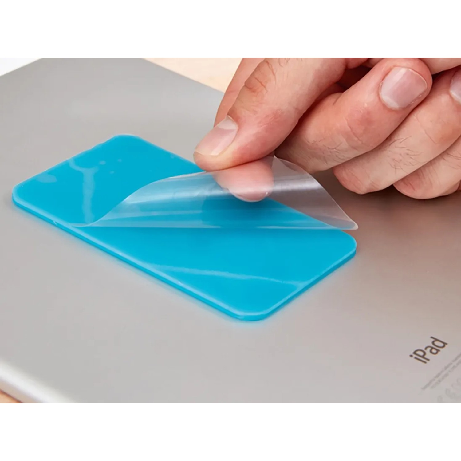 fischer Vakuum Klebepads, 2er-Pack: Selbsthaftende Pads (55x92mm) zur Befestigung auf glatten Flächen.