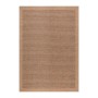 Ayyildiz Outdoor-Teppich Dhaka in Schwarz, 120x170 cm, flach gewebt in Sisal-Optik.