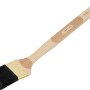 LUX Laser Touch Fassadenpinsel, 60 mm, mit FSC®-zertifiziertem Holzgriff und schwarzen Borsten.