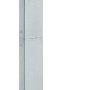 Steinel LED Solar Wegeleuchte XSolar GL-S, silberne Solarleuchte mit Bewegungsmelder.