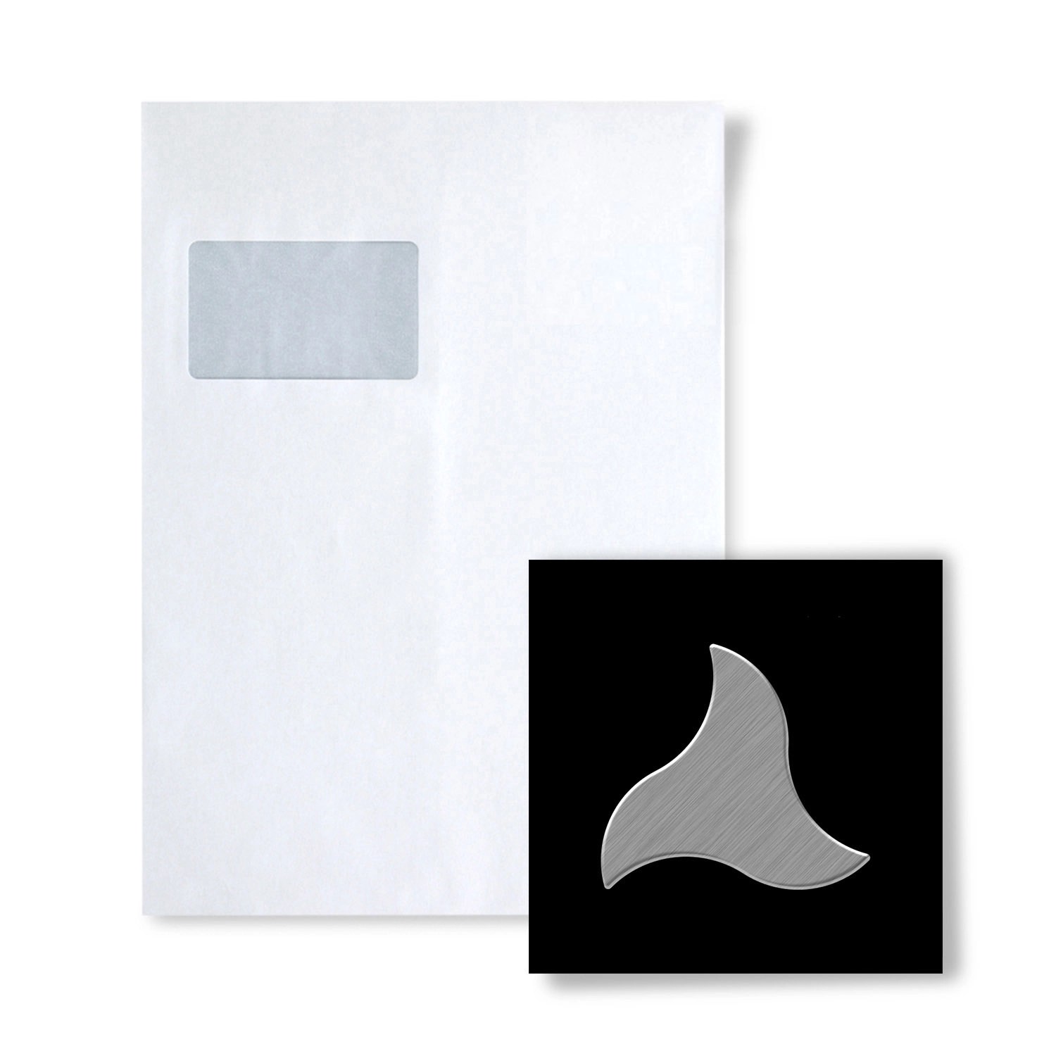 ALLOY Mosaik MUSTER S-Ninja-S-S-B Ninja Edelstahl Gebürstet günstig online kaufen