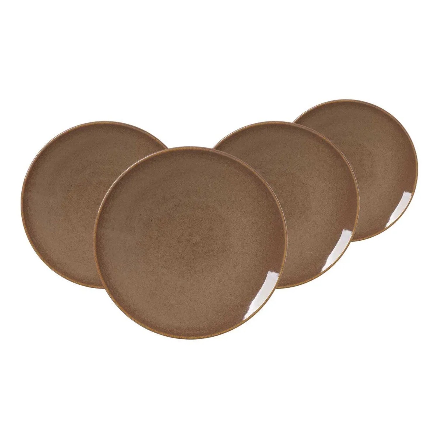 Ritzenhoff & Breker Sahara Dessertteller 20,5 cm 4er Set Dunkelbraun