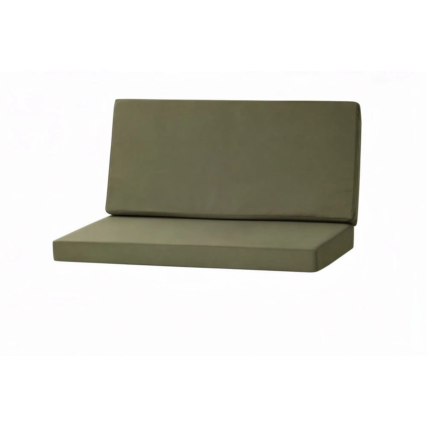 Setgarden Flat Polster für 3 Sitzer Hollywoodschaukel 170x60x50cm Polster Mit abnehmbarem und waschbarem Bezug 1tlg  Grün