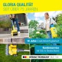 Gloria Thermoflamm bio Comfort Plus Unkrautbrenner mit Gaskartusche im Einsatz.