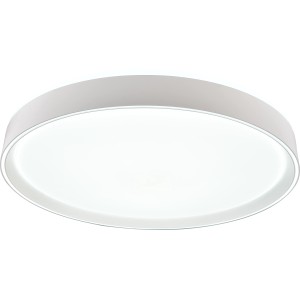 Weiße MegaLight LED Deckenleuchte Shining Saturn, 45W, Ø 49cm.