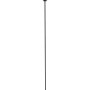 Gartenstecker mit roter Mosaik-Kugel, 75 cm hoch, für Beet und Pflanzkasten.