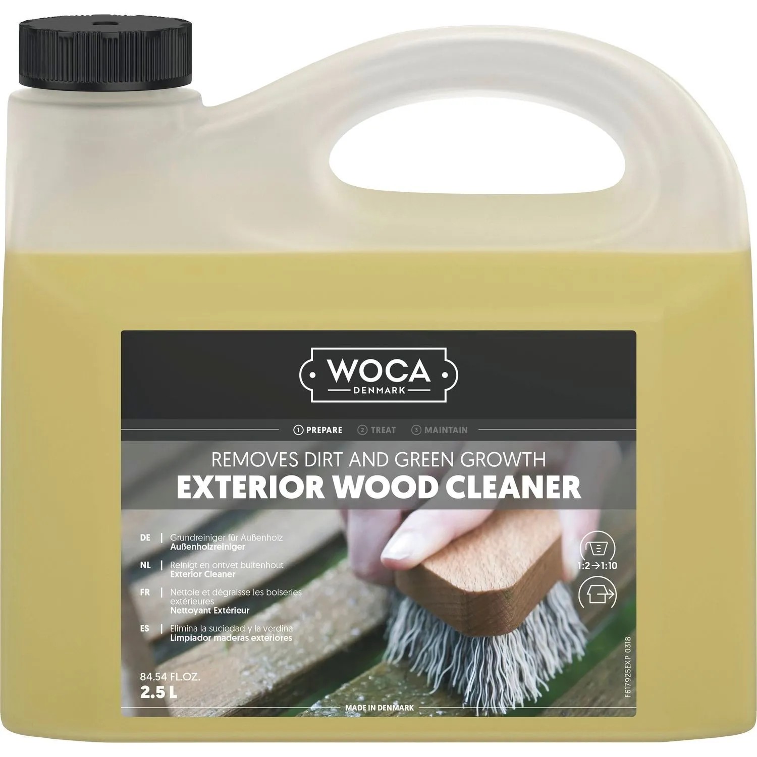 Woca Reinigungsmittel für Holzterrassen und Gartenmöbel 1,