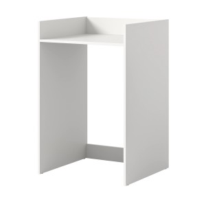 Inn.Furn Waschmaschinenumbau Weiß 66 x 101 cm mit Ablage Flexy