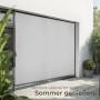 Tectake Klemmmarkise Taija Verschiedene Größen Uv Beständig und Wasserabweisend 200 x 310 cm 7 x 208 x 310 cm Hellgrau_7